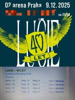 Lucie 40 Praha O2 Arena