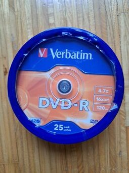 Verbatim DVD-R Printable 16x, 4,7GB, 25 ks (Spindl)