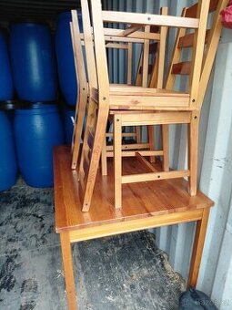 Jídelní stůl a 4 ks židli Ikea