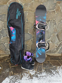 snowboard set Gravity Thunder 140