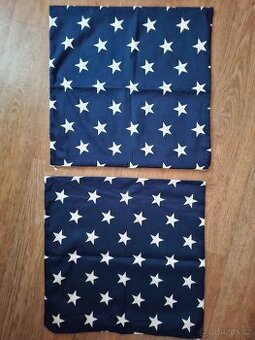 Povlaky na polštář hvězdy 50x50