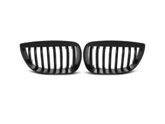 PŘEDNÍ MASKA, LEDVINKY BMW 1 E87, E81, 2004-2007, ČERNÁ