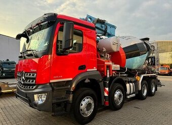 Mercedes-Benz Actros 3243 - domíchávač betonu s pumpou