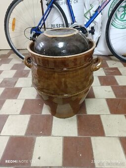 Zelák , keramický sud na zelí 30l