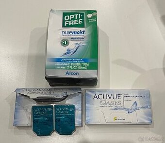 Kontaktní čočky -1,75 + roztok