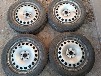 VW Caddy - disky 6,5x17 et49 + zimní 215/55/17 98V DOT2024