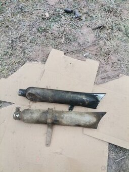 CZ125/150c tlumiče výfuku