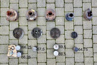 Jawa perak, Robot - válce a písty