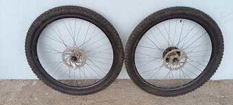 Zapletená kola 26" s kotouči