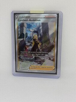 Pokémon karta Cynthia’s Ambition GG60 – Crown Zenith