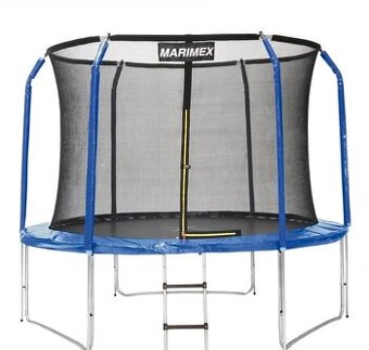 Trampolína Marimex  305 cm s ochrannou sítí+ schůdky + houpa
