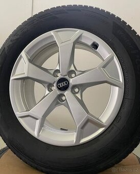 Original zimni alu Audi Q3 5x112 + 215/65/17 95%