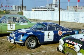 Historie rallye ČSSR - Alpine Renault A110 - 1