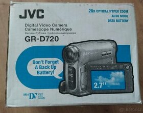 digitální video kamera JVC GR-D720