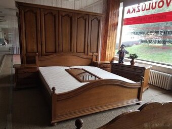 ,,,,ZAMLUVENO,,,,KOMPLETNÍ RUSTIKÁLNÍ LOŽNICE