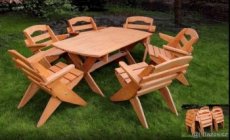 Levný zahradní nábytek teak