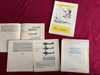 Bílý indián, Biggles a modré nebez., Bigles od velbloudích s - 1