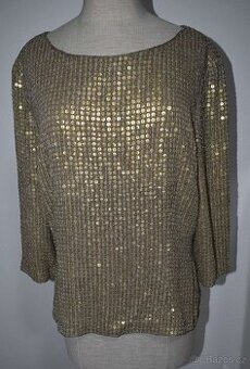 Dámská luxusní halenka / top, vel. M / L - 1