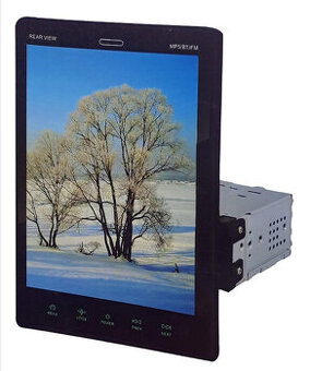 1DIN LCD bluetooth 9,5inch dotykové multimediální vertikální