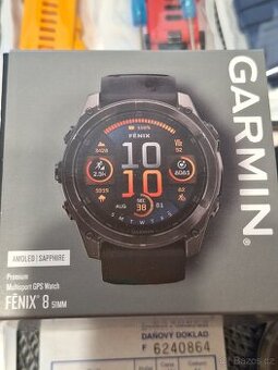 Prodám Garmin Fenix 8 Amoled/Sapphire 51 mm.