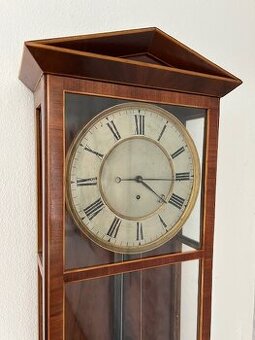 Nástěnné hodiny biedermeier, empír - dachle.