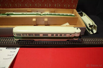 Märklin ST 800 Slonovinová zelená, 4dílná, restaurovaná tová