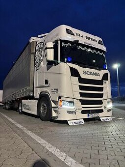 Prodam scania S500 lowdeck + návěs schmitz