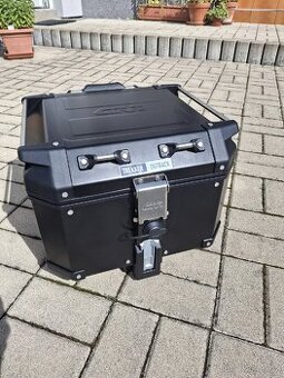 Top case GIVI s opěrkou a síťkou+plotna
