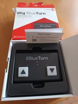 Nožní ovladač IK Multimedia iRig BlueTurn
