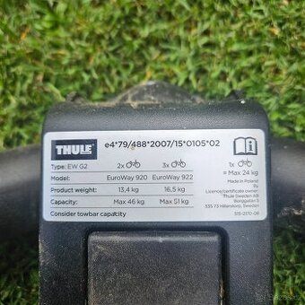 Prodám Thule EuroWay G2 920