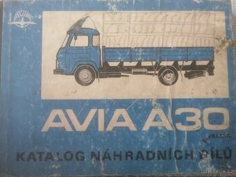 Katalog náhradních dílů AVIA A-30