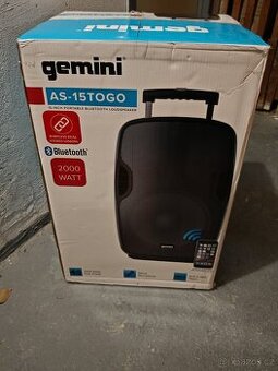 2x Gemini AS-15TOGO PA systém 2xstativ ,2x mikrofony