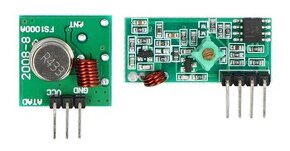 Radiovy modul vysilac prijimac arduino FS1000A