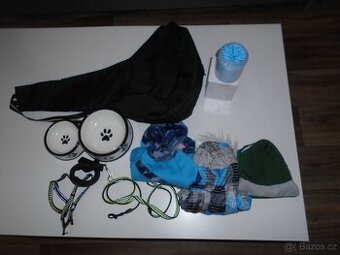 taška na štěně čivavy +miska,kšíry vodítka