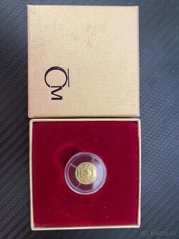 Zlatá investiční mince