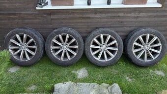 Alu kola 5x112 r 17 VW Passat b8 a letní pneu 215/55/17