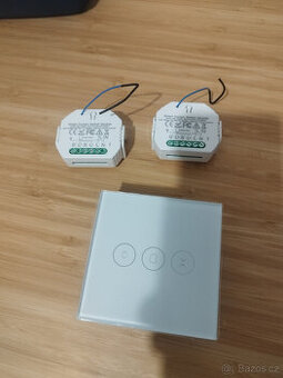 Tuya ovladač na rolety/žaluzie + x2 WiFi spínač pro ovládání