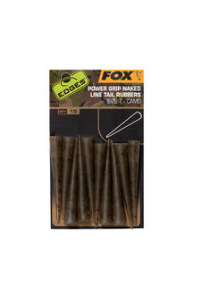 FOX - Edges Camo Power Grip Naked Tail Rubber, vel. 7