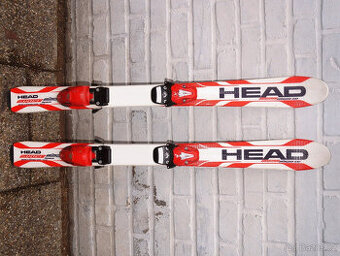 Carvingové dětské lyže 97 cm Head Supershape Team, bezvadné.