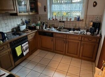 Dubová rustikální linka se spotřebiči,5735