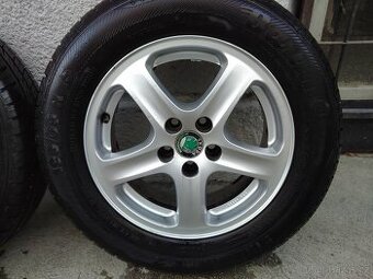Alu disky originál Škoda 6J x 15 H2, 5x100, ET 38