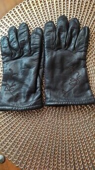 kožené dámské hezké rukavice