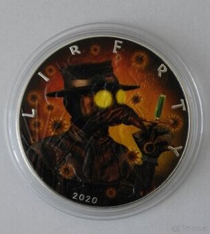 Stříbrné mince American Eagle 1 oz dva druhy