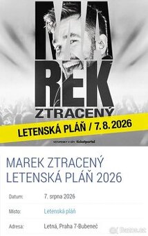 Marek Ztracený LETEŇSKÁ PLÁŇ 7.8.2026