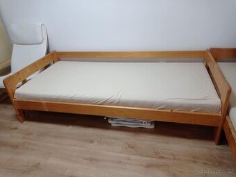 Postel 90x200 + nová matrace