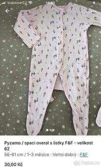 Hezke obleceni holka - velikost 62/68