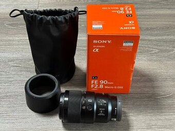 Makro objektiv Sony FE 90/2,8 G OSS - stav nového kusu