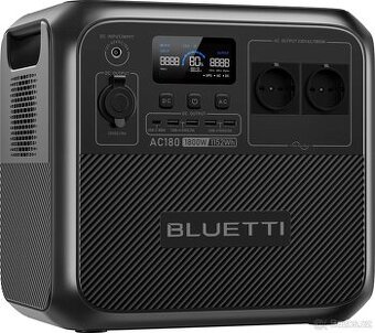 BLUETTI AC180 1800W, ostrovní systém,elektrárna,solar panely