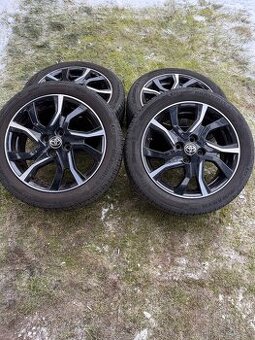 Originál letní alu kola Toyota Yaris 195/50R16 4x100