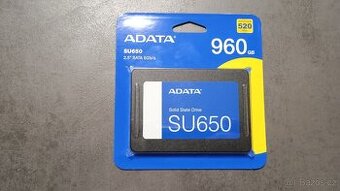 Prodám SSD disk ADATA SU650 SSD 2,5" 960GB
